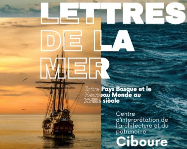 affiche exposition lettres de la mer