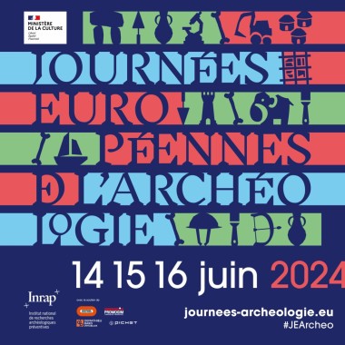 Affiche journées européennes d'archéologie 2024