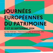 Affiche journées européennes du patrimoine 2024